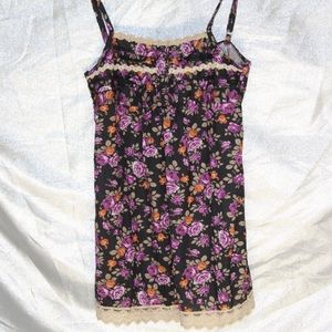 Floral Strap Shirt